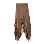 Pantalones Plisados para Mujer - Khaki