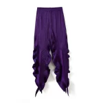 Pantalones Plisados para Mujer - Purple