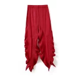 Pantalones Plisados para Mujer - Red